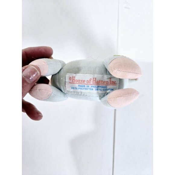 Vintage House Of Hatten Rocking Horse Handheld Rattle Chime Cloth Plush … - Picture 4 of 6